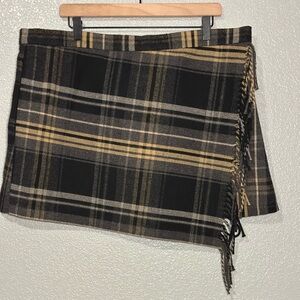 Antonio Melani Women's Georgia Mini Plaid Wrap Skirt Size 18